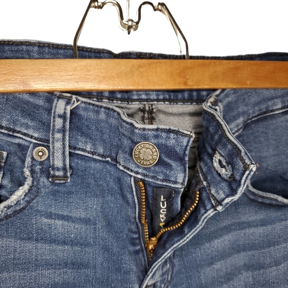 LUCKY BRAND Stella Skinny Distressed Ankle Cheville - Picture 4 of 7